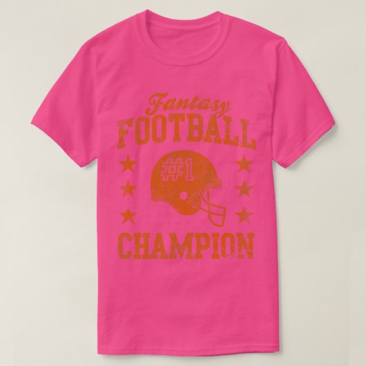 Fantasy Kampioen T-shirt (Design voorkant)