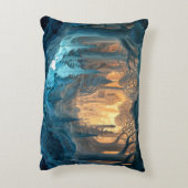Fantasy Kasteel 16x12 Accent Kussen (Achterkant (Verticaal))