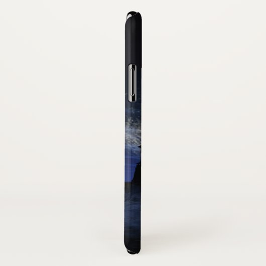 Fantasy kasteel in de nacht Case-Mate iPhone case (Achterkant / rechts)