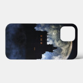 Fantasy kasteel in de nacht Case-Mate iPhone case (Achterkant (horizontaal))