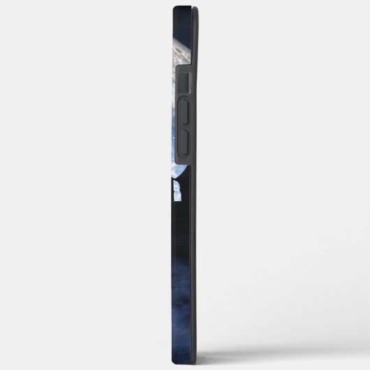 Fantasy kasteel in de nacht Case-Mate iPhone case (Achterkant / Links)