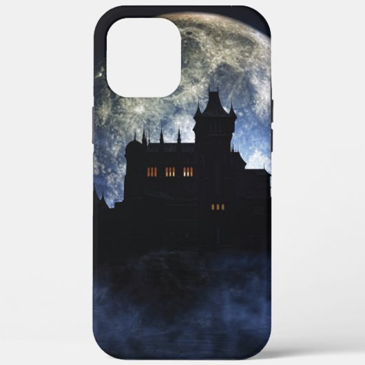 Fantasy kasteel in de nacht Case-Mate iPhone case (Achterkant)