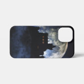 Fantasy kasteel in de nacht iPhone hoesje (Achterkant horizontaal)