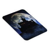 Fantasy kasteel in de nacht magneet (Rechterzijde)