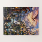 Fantasy Kasteel & Magisch Koninkrijk Legpuzzel (Horizontaal)