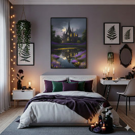 Fantasy Kasteel Poster