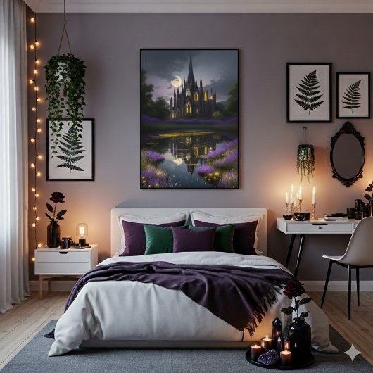 Fantasy Kasteel Poster