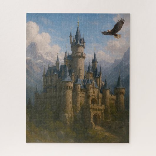Fantasy Kasteel Puzzel (Verticaal)
