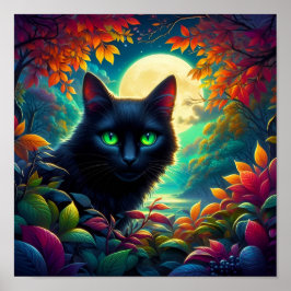Fantasy Kat Kunst Poster