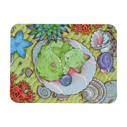 Fantasy Katten Oracle Bevestiging - Slaap Magneet (Horizontaal)