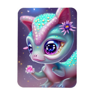 Fantasy Kawaii schattige en schattige baby dinosau Magneet