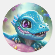 Fantasy Kawaii schattige en schattige baby draak