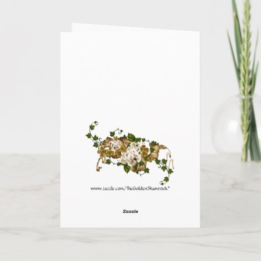 Fantasy (Keltisch) Compass Design Kaart (Achterkant)