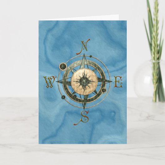 Fantasy (Keltisch) Compass Design Kaart (Voorkant)