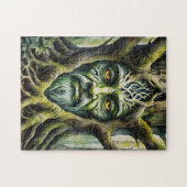 Fantasy Keltische Boom Geest Dryade Pagan Legpuzzel (Horizontaal)