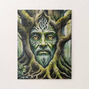 Fantasy Keltische Boom Geest Dryade Pagan Legpuzzel