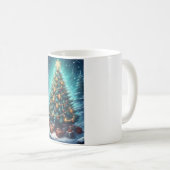 Fantasy Kerstboom Koffiemok (Voorkant rechts)