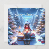 Fantasy kerstkaart (Voorkant)