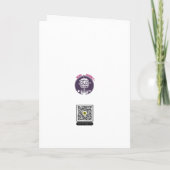 Fantasy Kerstmis Kaart (Achterkant)