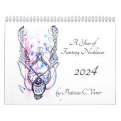 Fantasy Ketting 12 maanden Kalender 2025 (Hoes)