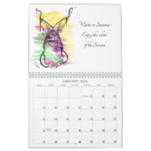 Fantasy Ketting 12 maanden Kalender 2025 (Jan 2026)