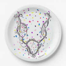 Fantasy Ketting met kleurrijke Stippen