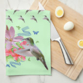 Fantasy Keukenhanddoek (lichtgroen) (Quarter Fold)
