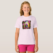 Fantasy kikker met hoed T-shirt (Voorkant volledig)