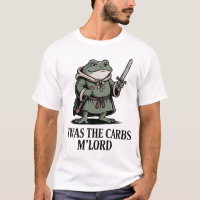 Fantasy kikkerontwerp voor humor – Blame the Carbs