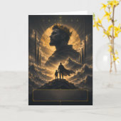 Fantasy King Vaderdag Kaart (Gele Bloem)