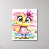 Fantasy Kip Canvas Afdruk (Voorkant)