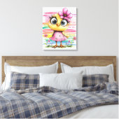 Fantasy Kip Canvas Afdruk (Insitu (Slaapkamer))