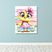 Fantasy Kip Canvas Afdruk (Insitu (Houten vloer))