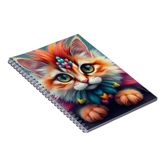 Fantasy Kitten Notitieboek (Rechterzijde)