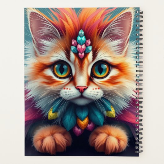 Fantasy Kitten Planner (Achterkant)
