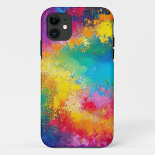 Fantasy Kleur Achtergrond Abstract Patroon Case-Mate iPhone Case