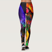 Fantasy-kleurencombinatie Leggings (Achterkant)