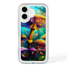 Fantasy Kleurrijke Paddenstoelen iPhone Hoesje