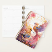 Fantasy kleurrijke vogel planner (Display)