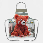 Fantasy Knuffel Beer van Paperclips Schort (Voorkant)