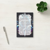 Fantasy krijger mystieke drakenzwaard vlam post-it® notes (Kantoor)