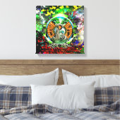 Fantasy Kung Fu Canvas Afdruk (Insitu (Slaapkamer))