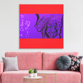 Fantasy Kunst op Gespannen Canvasprint Canvas Afdruk (Insitu (Woonkamer))