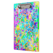 Fantasy-kunst schetsen - Abstracte bloemen 2 Klembord (Links)