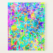 Fantasy-kunst schetsen - Abstracte bloemen 2 Planner (Achterkant)