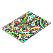 Fantasy-kunst schetsen - Abstracte bloemen 3 Notitieboek (Linkerzijde)