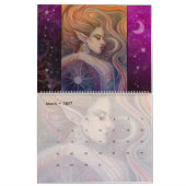 Fantasy Kunstkalender van Molly Harrison Kalender (Mar 2027)
