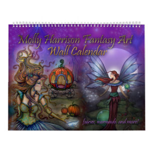 Fantasy Kunstkalender van Molly Harrison Kalender