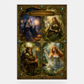 Fantasy kunstposter acryl bord (Voorkant)