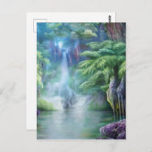 Fantasy Lake Briefkaart (Voorkant / Achterkant)